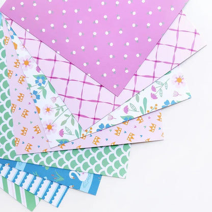 Catherine Pooler - Patterned Paper - Swan Lake. Plaid print, a timeless touch. Available at Embellish Away located in Bowmanville Ontario Canada.