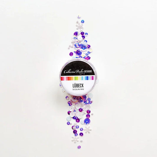 Catherine Pooler - Sequin Mix - Lubeck. Available at Embellish Away located in Bowmanville Ontario Canada.