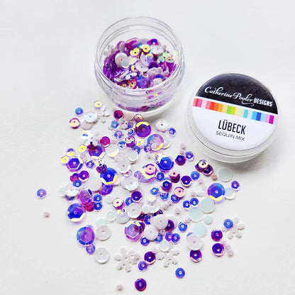 Catherine Pooler - Sequin Mix - Lubeck. Available at Embellish Away located in Bowmanville Ontario Canada.