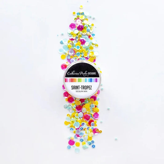 Catherine Pooler - Sequin Mix - Saint-Tropaz. Available at Embellish Away located in Bowmanville Ontario Canada.