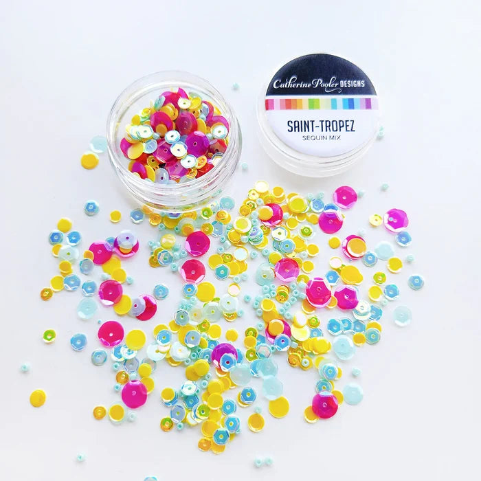 Catherine Pooler - Sequin Mix - Saint-Tropaz. Available at Embellish Away located in Bowmanville Ontario Canada.