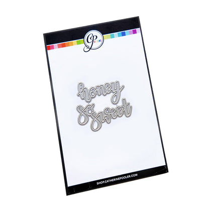 Catherine Pooler - Word Die - So Sweet. Available at Embellish Away located in Bowmanville Ontario Canada.