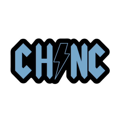 Chapel Hill Rock Font Rugged Sticker by SHB - Main View - Shrunken Head