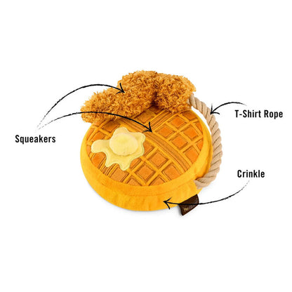 Chicken & Woofles Brunch Dog Toy