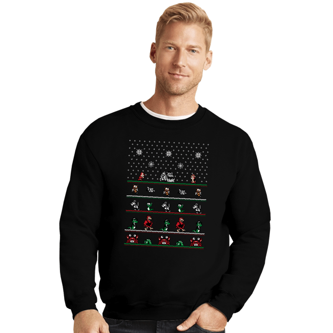 Crewneck Sweater, Unisex / Small / Black