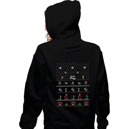 Zippered Hoodies, Unisex / Small / Black
