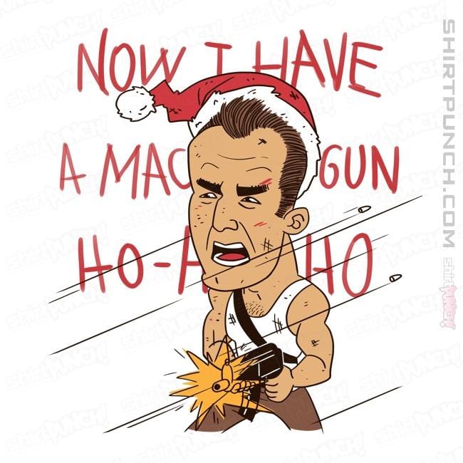 Shirts Magnets / 3"x3" / White Christmas Hard
