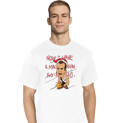 Shirts T-Shirts, Tall / Large / White Christmas Hard