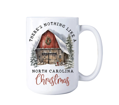 Christmas in North Carolina Coffee Mug - Main View - Avery Lane Gifts
