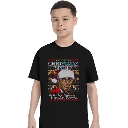 Shirts T-Shirts, Youth / XS / Black Christmas Spirit