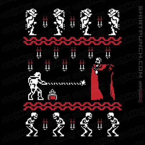 Shirts Magnets / 3"x3" / Black Christmasvania