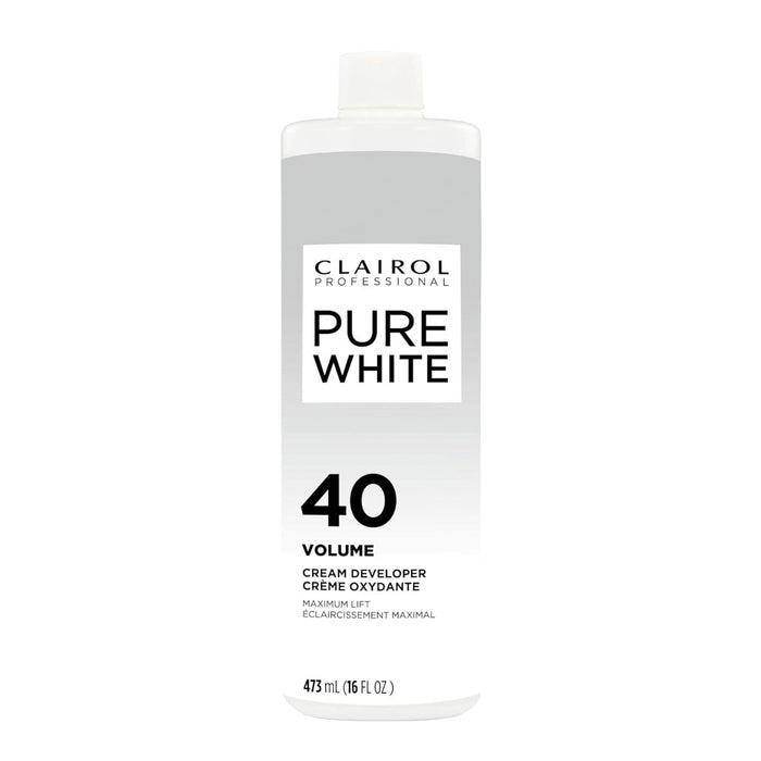 CLAIROL Pure White Cream Developer [40 Volume] 16oz