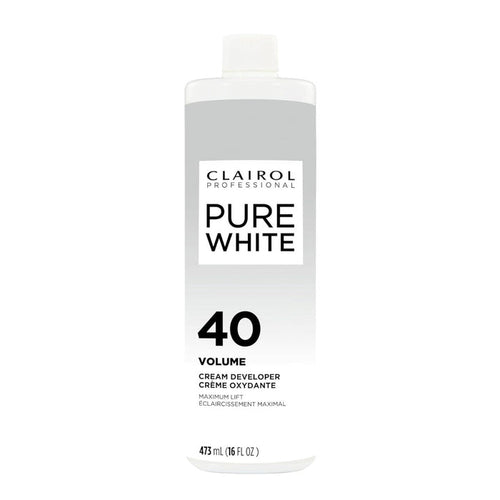 CLAIROL Pure White Cream Developer [40 Volume] 16oz