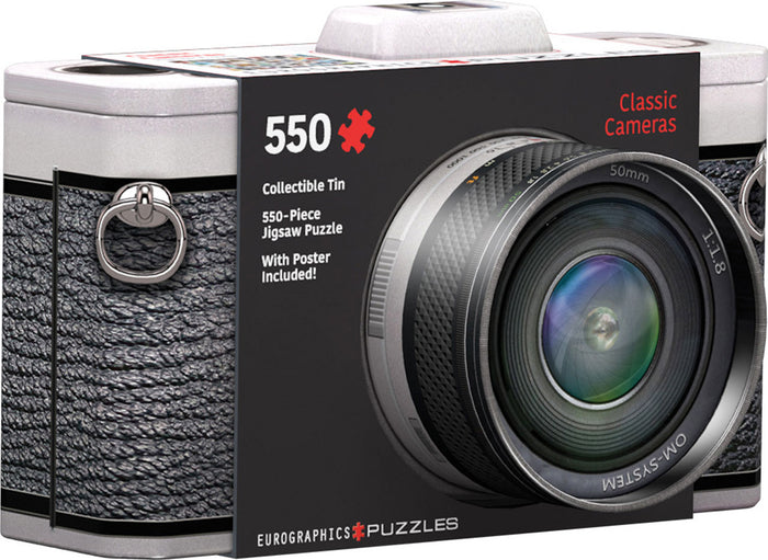 Classic Camera Tin 550-Piece Puzzle