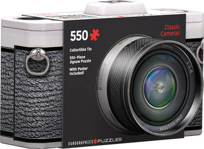 Classic Camera Tin 550-Piece Puzzle