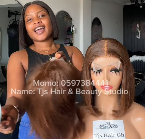 Closure Brown Bob 10"