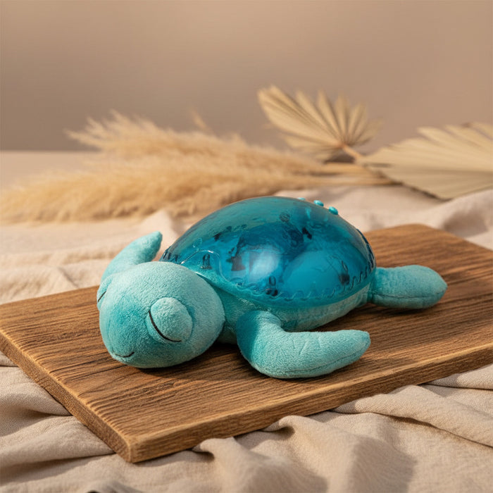 Cloud B Tranquil Turtle Aqua wiederaufladbarer Wellenprojektor