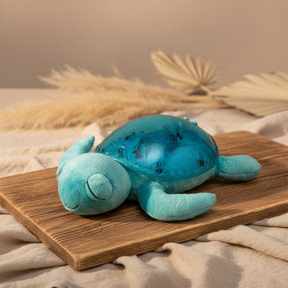 Cloud B Tranquil Turtle Aqua wiederaufladbarer Wellenprojektor