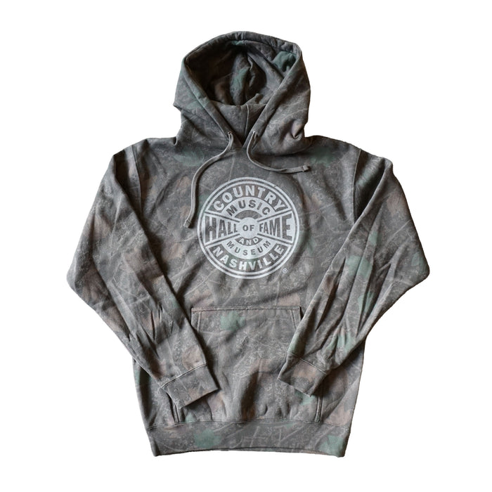 CMHOF Logo Darkwood Camo Hoodie