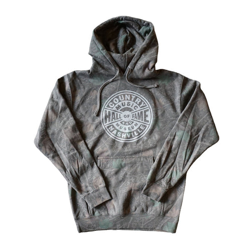 CMHOF Logo Darkwood Camo Hoodie