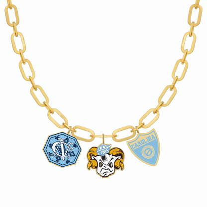 College Vault North Carolina Charm Necklace - Main View - Brianna Cannon