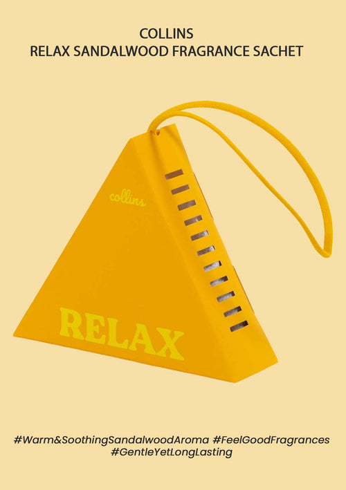 [COLLINS] RELAX SANDALWOOD Fragrance Sachet 30g