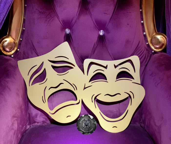 Comedy and Tragedy Masks