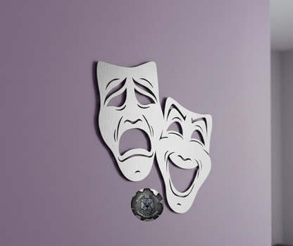 Comedy and Tragedy Masks