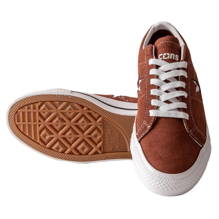 Converse Cons - One Star Pro OX (Red Oak/White/Black) *SALE
