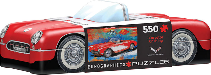 Corvette Cruising Tin 550-Piece Puzzle
(1965 Corvette)