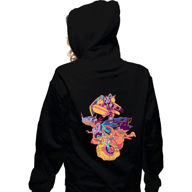 Zippered Hoodies, Unisex / Small / Black