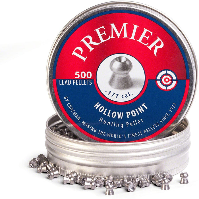 CROSMAN HOLLOW POINT PELLETS 500PCS 4.5MM 7.9GR