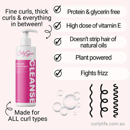 Curly Secret Hello Fresh Hair Shampoo