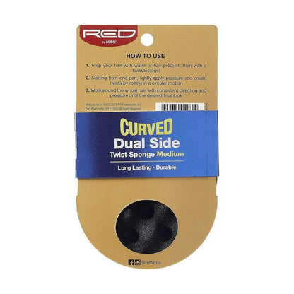 Curved Dual Side Twist Sponge [Medium] #TWS06