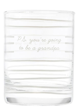 Dad, I Love You- Rocks Glass - Pine & Moss