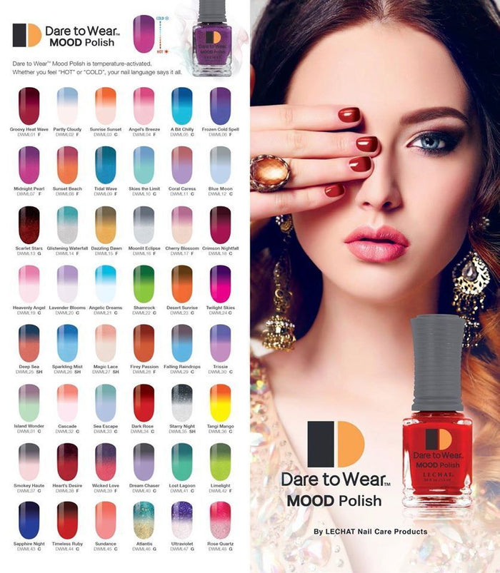 Dare To Wear MOOD COLORS -  Regular Nail Polish Mood Changing