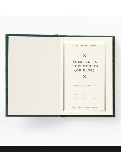 Dates Mini Journal