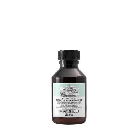 Davines NaturalTech Detoxifying Scrub Shampoo TRAVEL 100ml