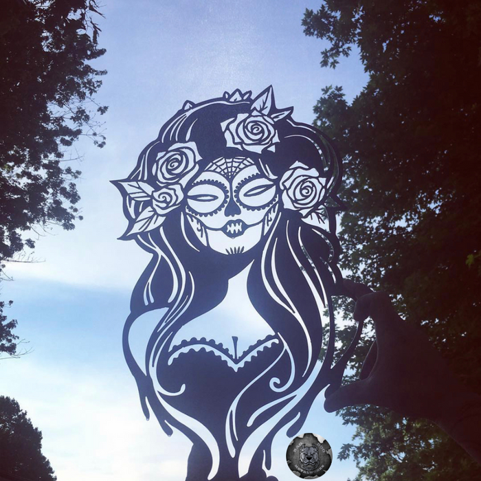 Day of the Dead Girl Skeleton