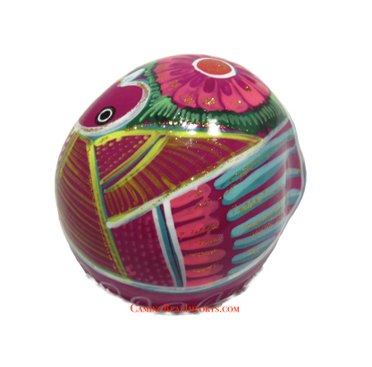 Day Of The Dead Hand Painted 3'' Skull MCSSM009