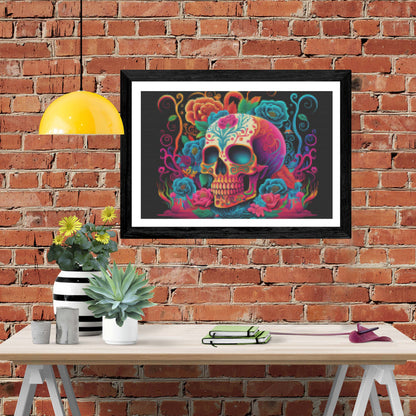 Day Of The Dead Vibrant Colors