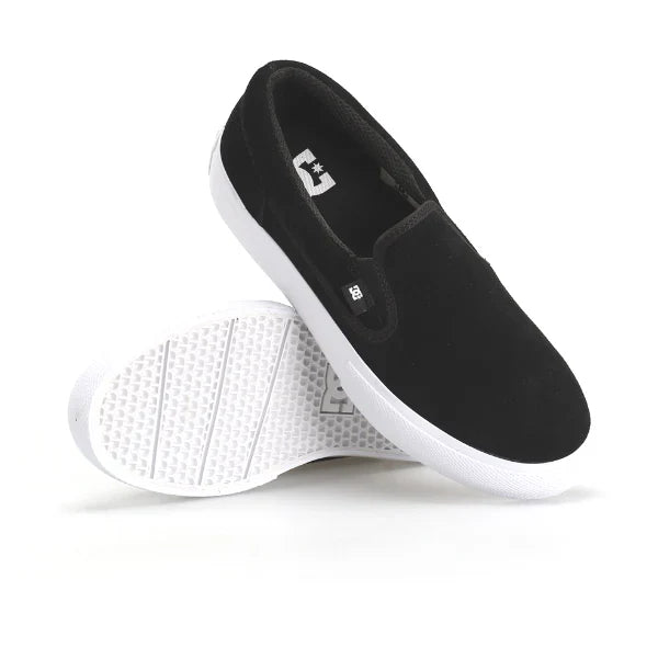 DC - Manual Slip-On SD Youth (Black/White) *SALE