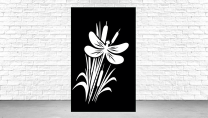 Decorative Panel, Indoor & Outdoor - Dragonfly13