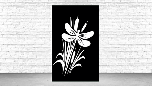 Decorative Panel, Indoor & Outdoor - Dragonfly13