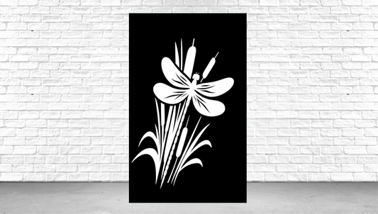 Decorative Panel, Indoor & Outdoor - Dragonfly13