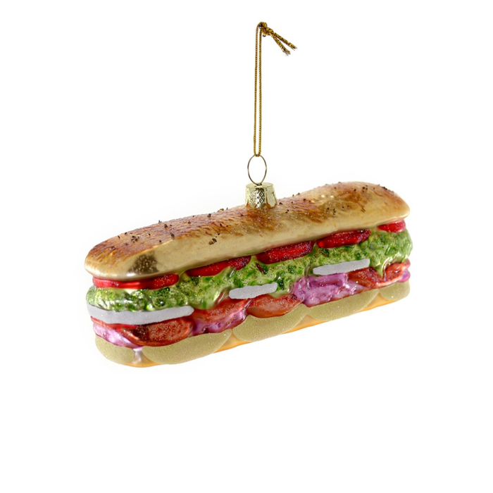 Deluxe Sub Sandwich Ornament