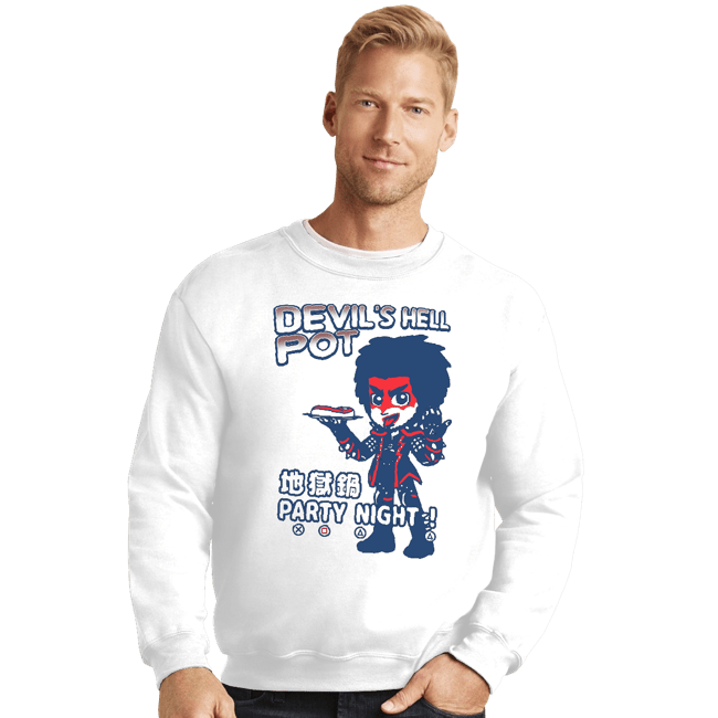 Crewneck Sweater, Unisex / Small / White