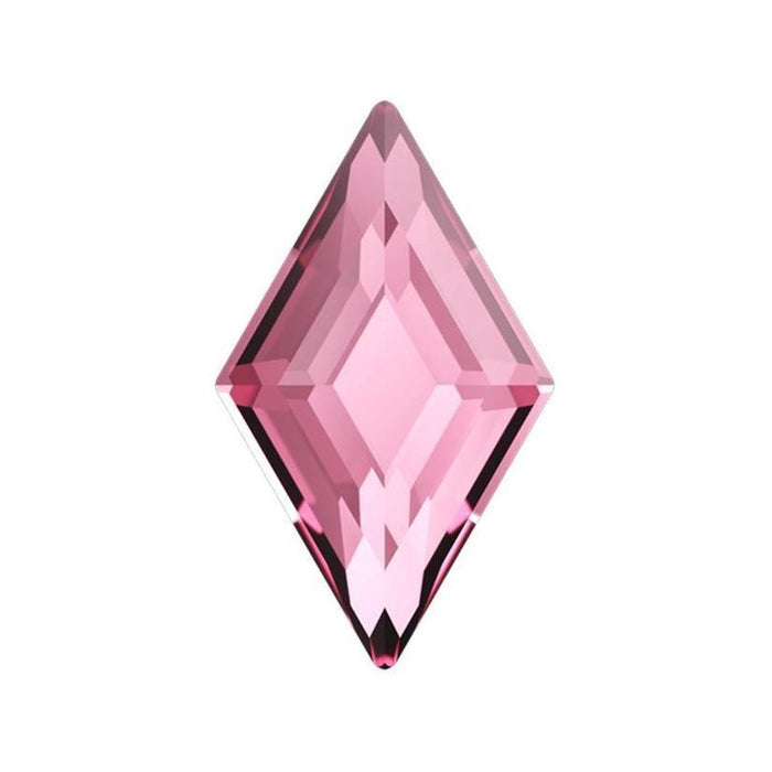 DIAMOND FLAT BACK - LIGHT ROSE