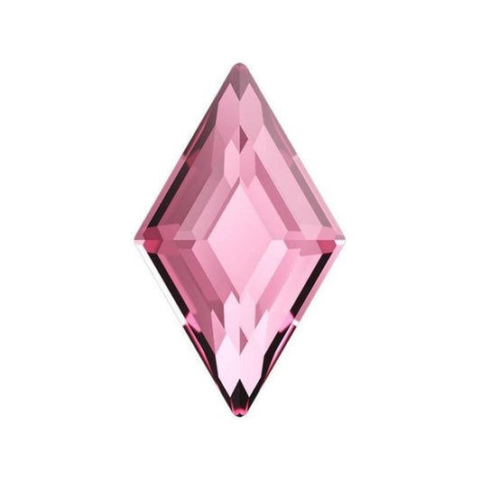DIAMOND FLAT BACK - LIGHT ROSE
