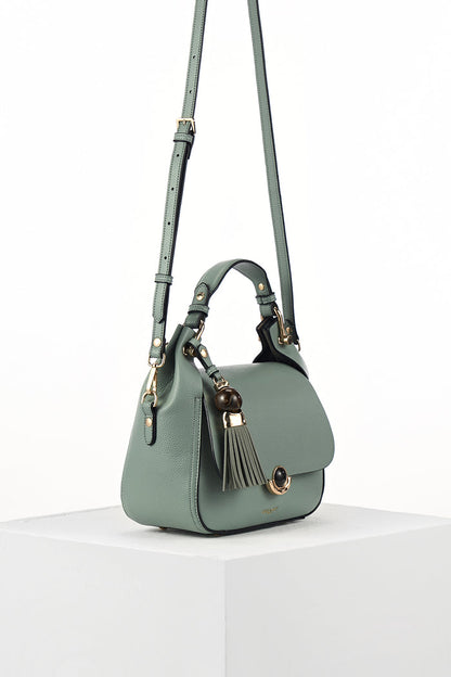Diana Spearmint Green Top Handle Crossbody